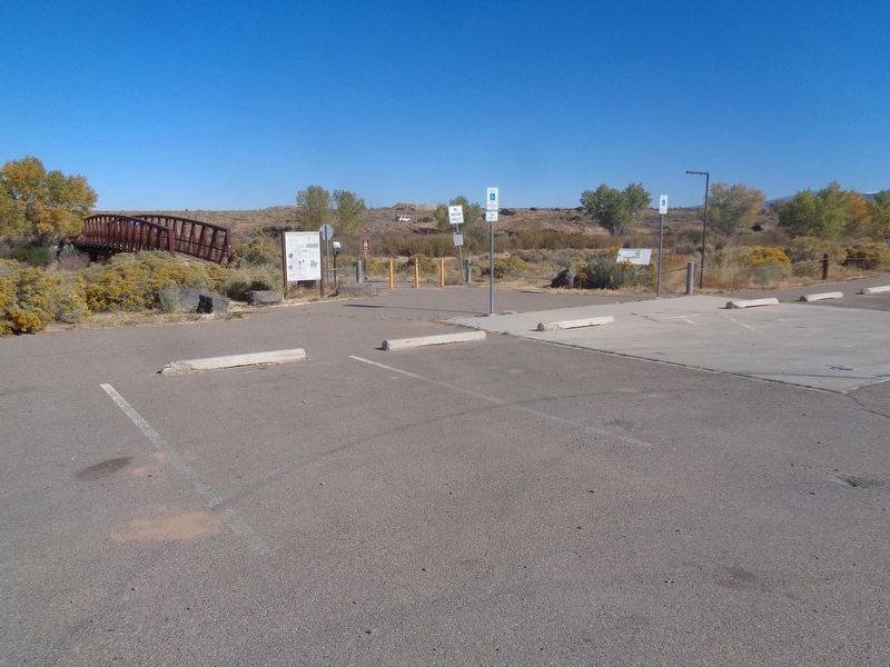 El Camino Real de Tierra Adentro Marker. Click for full size. El Camino Real de Tierra Adentro Marker image. Click for full size.