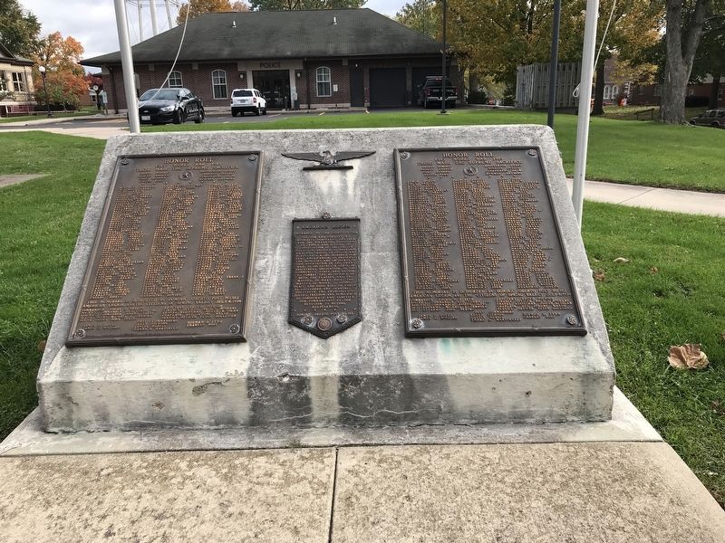 World War I Memorial image. Click for full size.