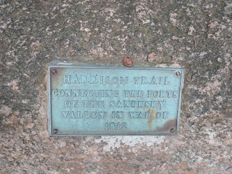 Harrison Trail Marker image. Click for full size.