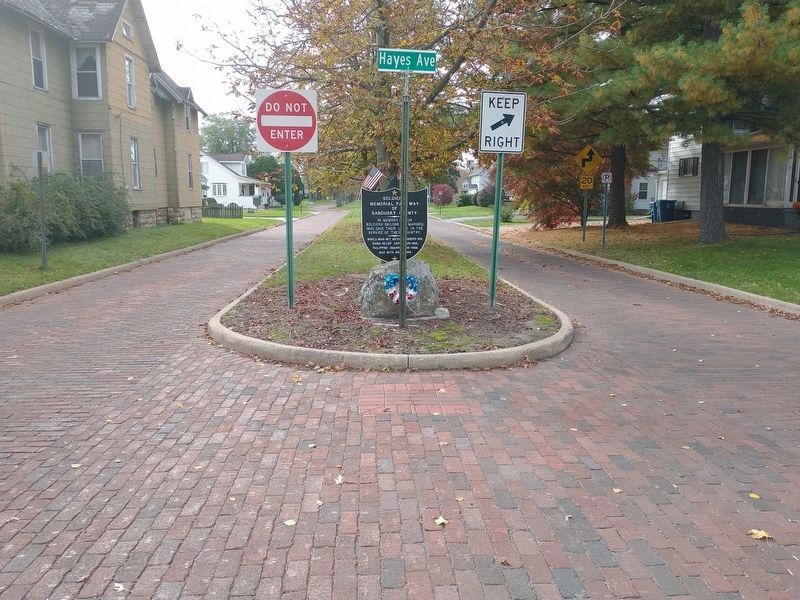 Soldiers Memorial Parkway Of Sandusky County. Click for full size. Soldiers Memorial Parkway Of Sandusky County image. Click for full size.