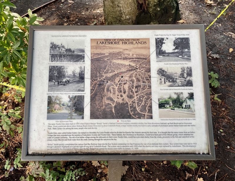 Trestle Glen Marker image. Click for full size.