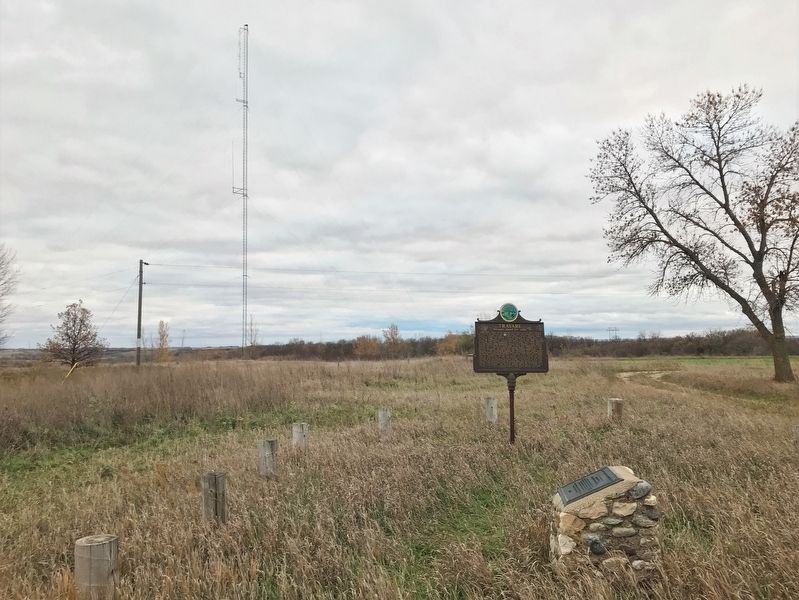 Travare Marker, from the north image. Click for full size.