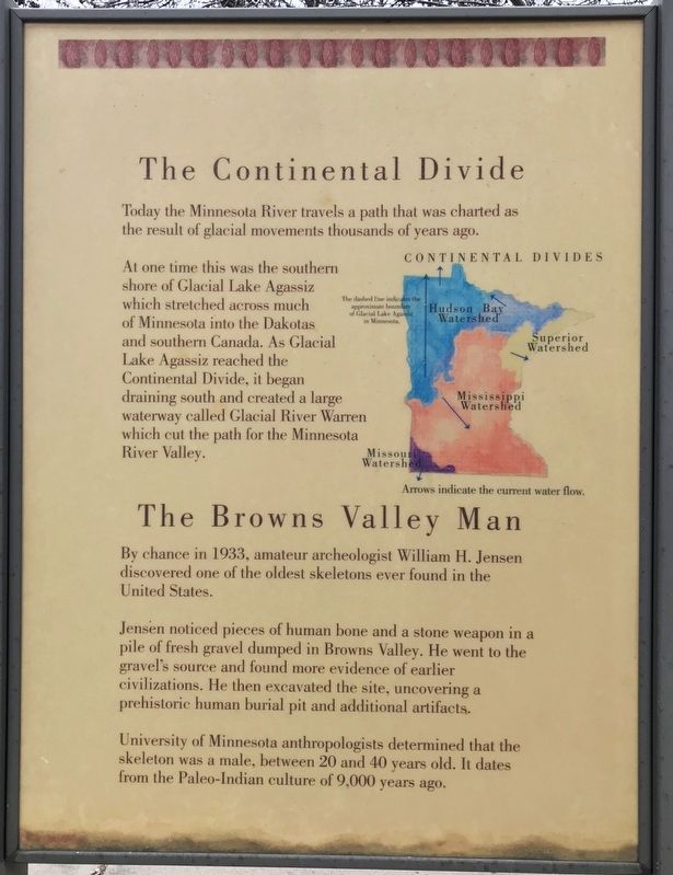 Browns Valley Marker image. Click for full size.