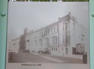 Schlitz Bottling Works/Bottlehouse A Marker top image. Click for full size. Schlitz Bottling Works/Bottlehouse A Marker top image image. Click for full size.