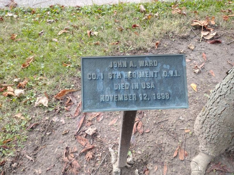 John A. Ward Marker image. Click for full size.