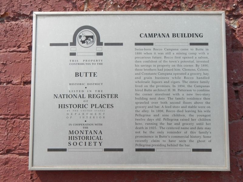 Campana Building Marker image. Click for full size.