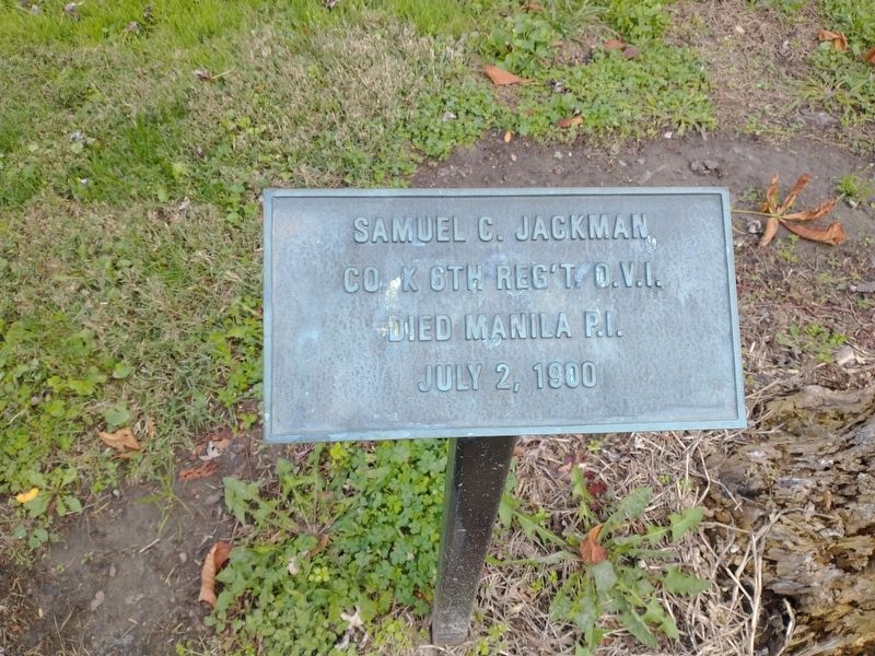 Samuel C. Jackman Marker image. Click for full size.