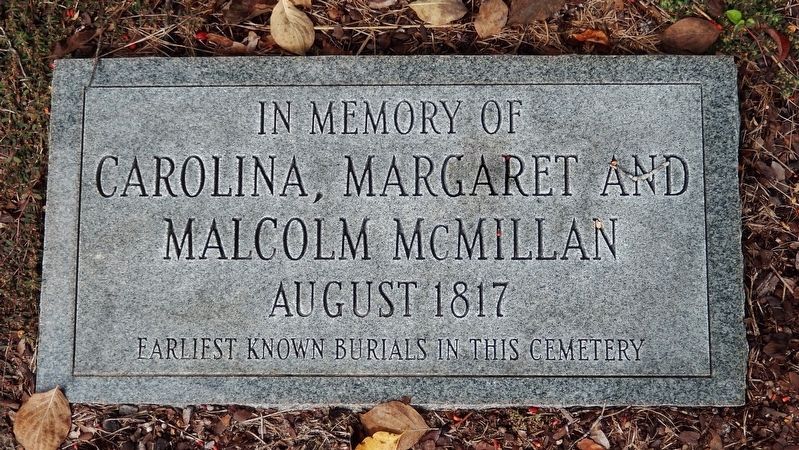 McMillan Memorial Plaque image. Click for full size.