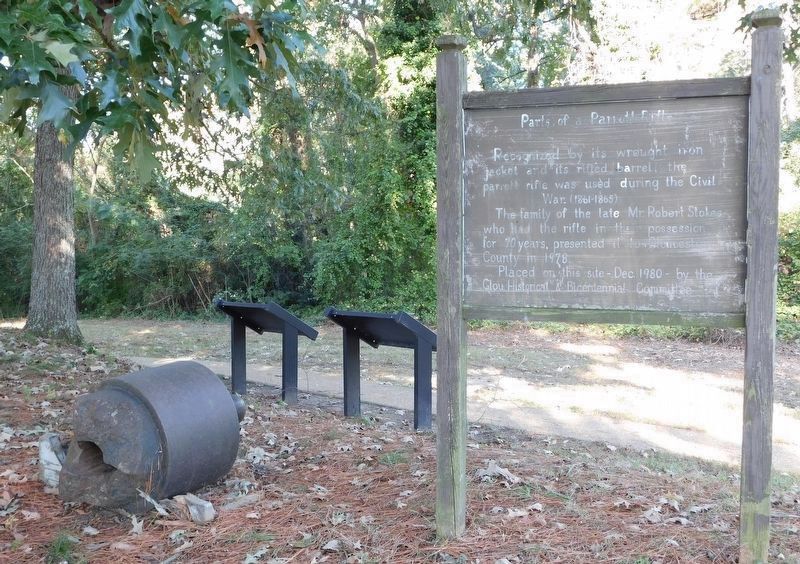 Parts of a Parrott Rifle Marker. Click for full size. Parts of a Parrott Rifle Marker image. Click for full size.