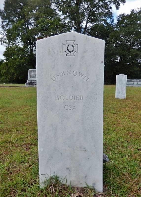 Unknown Confederate Grave image. Click for full size.