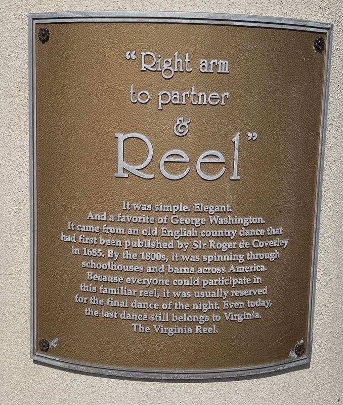 Right arm to partner & Reel Marker image. Click for full size.