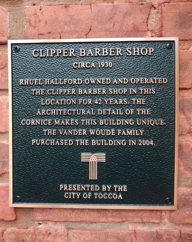 Clipper Barber Shop Marker image. Click for full size.