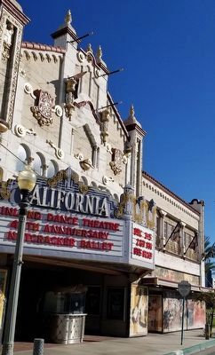California Theater. Click for full size. California Theater image. Click for full size.