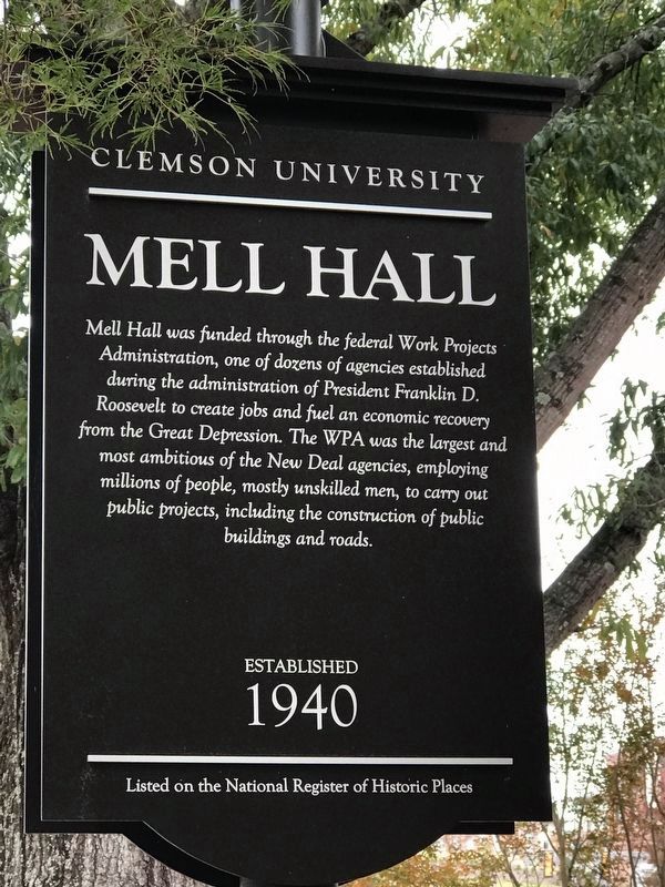Nell Hall Marker (side B) image. Click for full size.