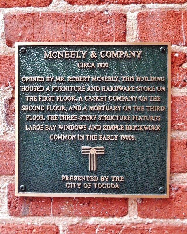 McNeely & Company Marker. Click for full size. McNeely & Company Marker image. Click for full size.