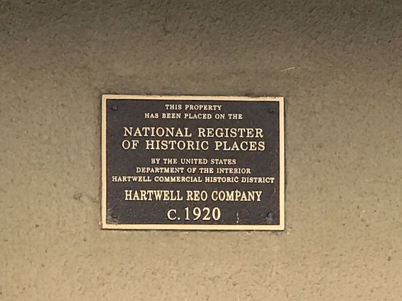 Hart well REO Company Marker image. Click for full size.