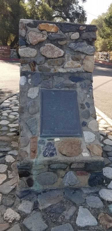 The O'Neill Park Marker at the front entrance to the park image. Click for full size.