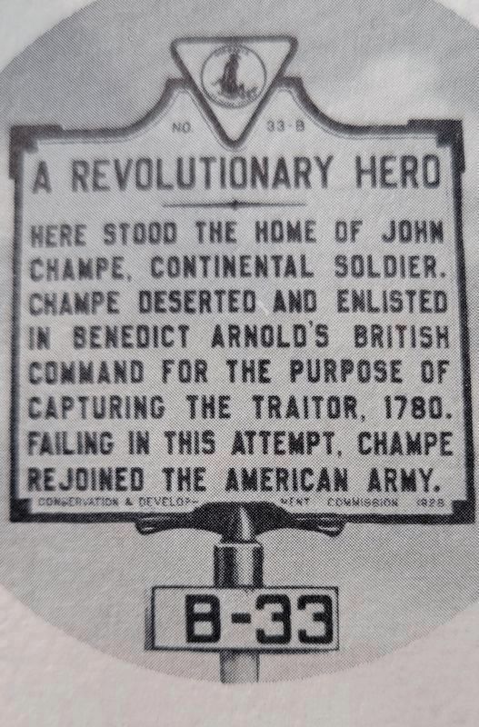 A Revolutionary War Hero Marker image. Click for full size.