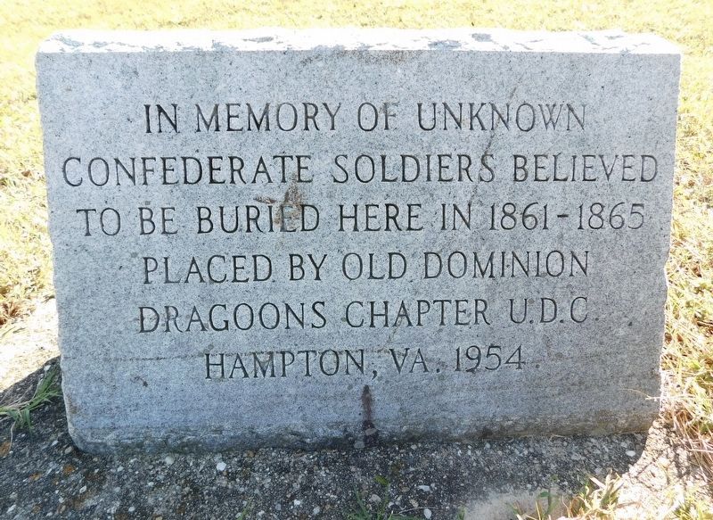 Unknown Confederate Soldiers Marker image. Click for full size.