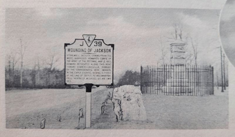 Original Wounding of Jackson Marker image. Click for full size.