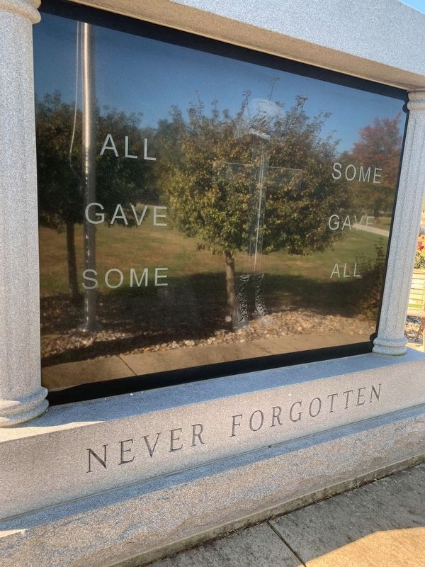 Veterans Memorial. Click for full size. Veterans Memorial image. Click for full size.