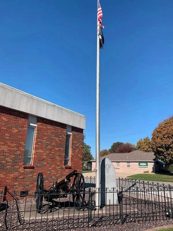 Veterans Memorial Display. Click for full size. Veterans Memorial Display image. Click for full size.