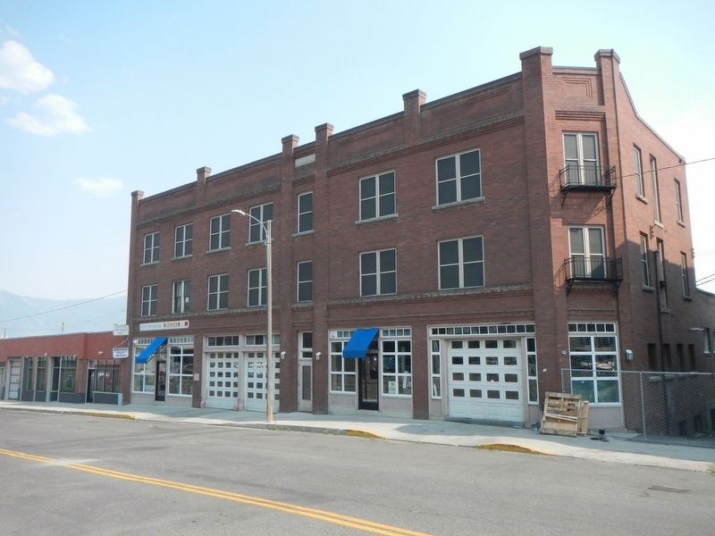 Butte Tin Shop and Marker image. Click for full size.