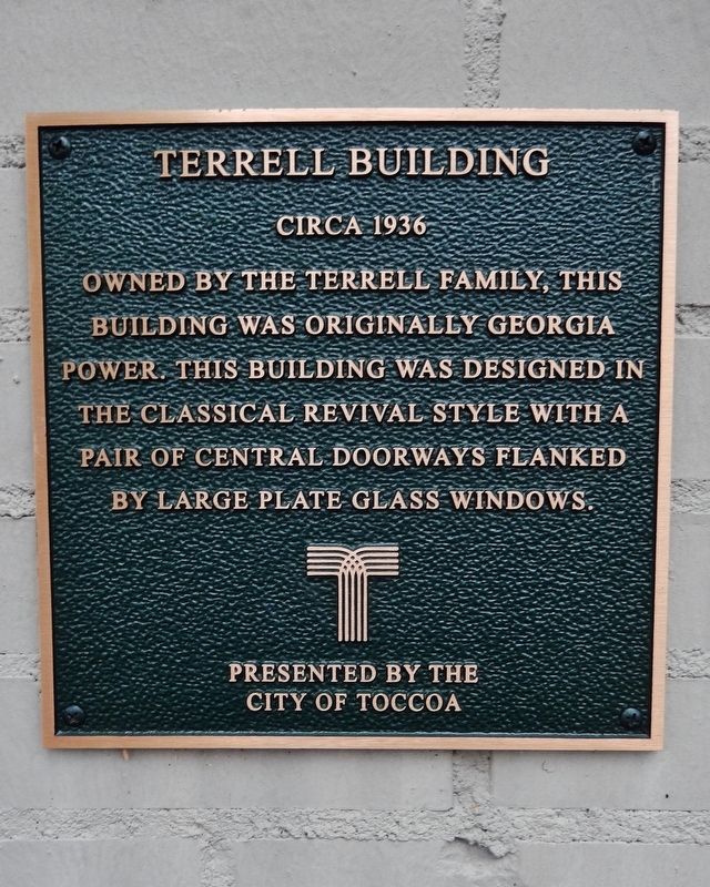 Terrell Building Marker image. Click for full size.
