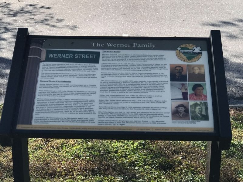 The Werner Family Marker image. Click for full size.