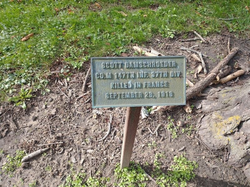 Scott Damschroeder Marker. Click for full size. Scott Damschroeder Marker image. Click for full size.