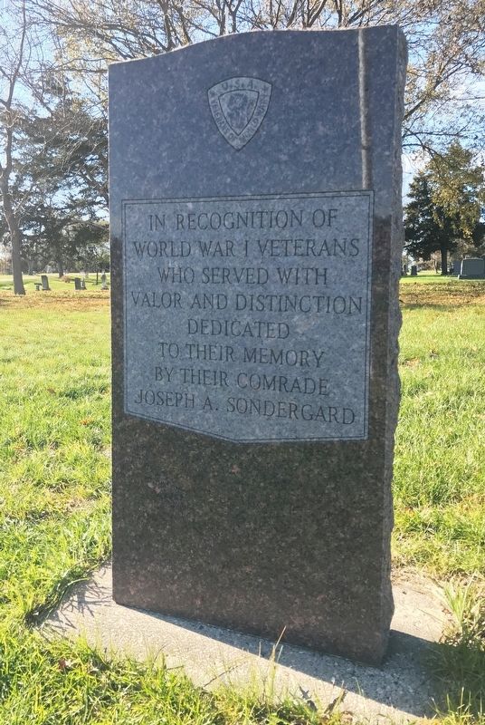 In Recognition of World War I Veterans Marker image. Click for full size.