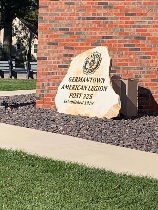 In Dedication Marker. Click for full size. In Dedication Marker image. Click for full size.