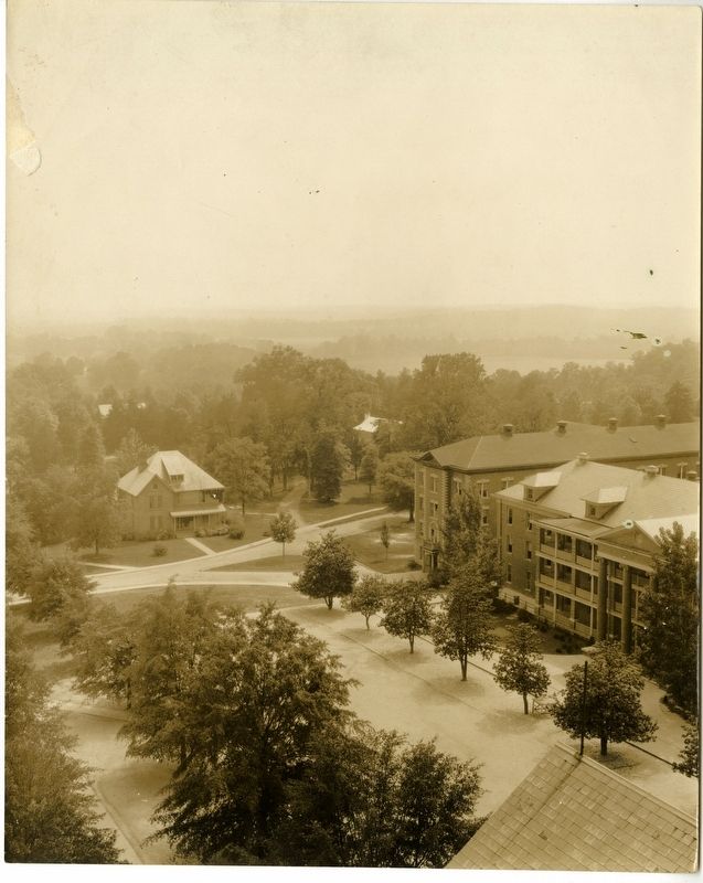 Clemson College Scene image. Click for full size.