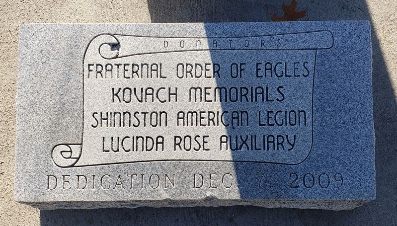 Donators And Dedication Stone image. Click for full size.