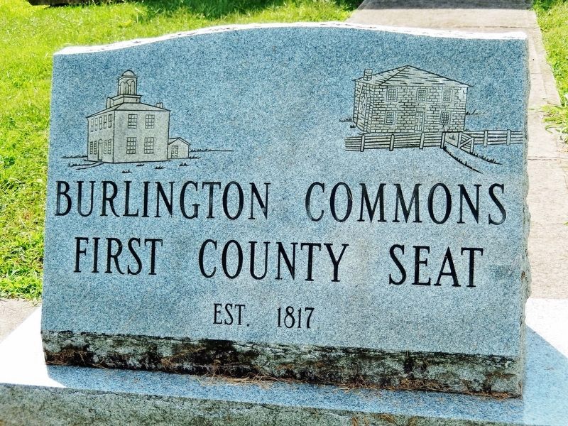 Burlington Commons Marker image. Click for more information.