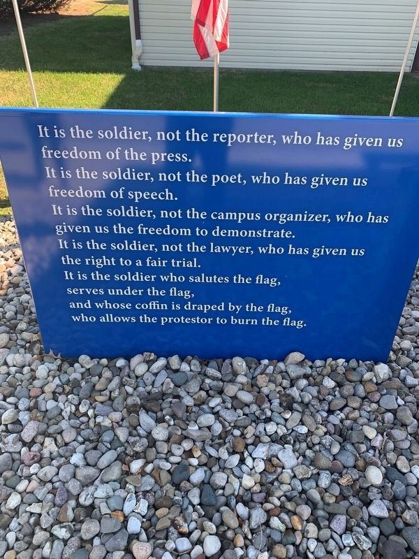 <i>It is the soldier</i> Memorial. Click for full size. <i>It is the soldier</i> Memorial image. Click for full size.