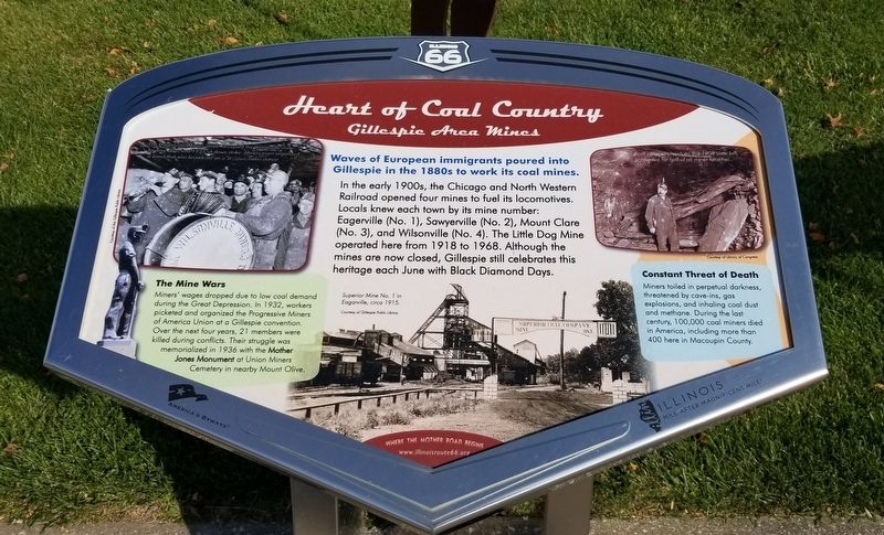 Heart of Coal Country Marker image. Click for full size.