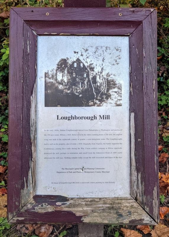 Loughborough Mill Marker image. Click for full size.