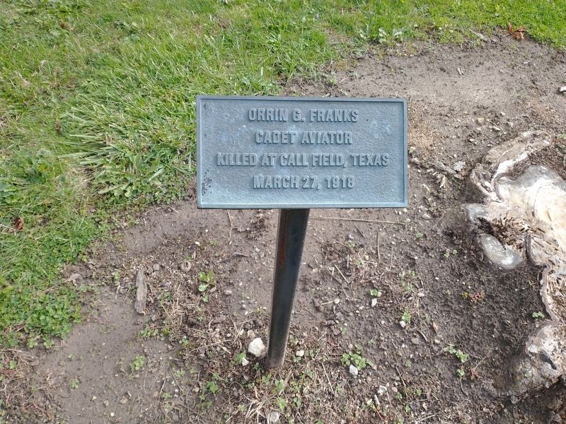 Orrin G. Franks Marker. Click for full size. Orrin G. Franks Marker image. Click for full size.