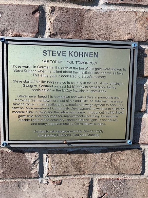 Steve Kohnen Marker image. Click for full size.