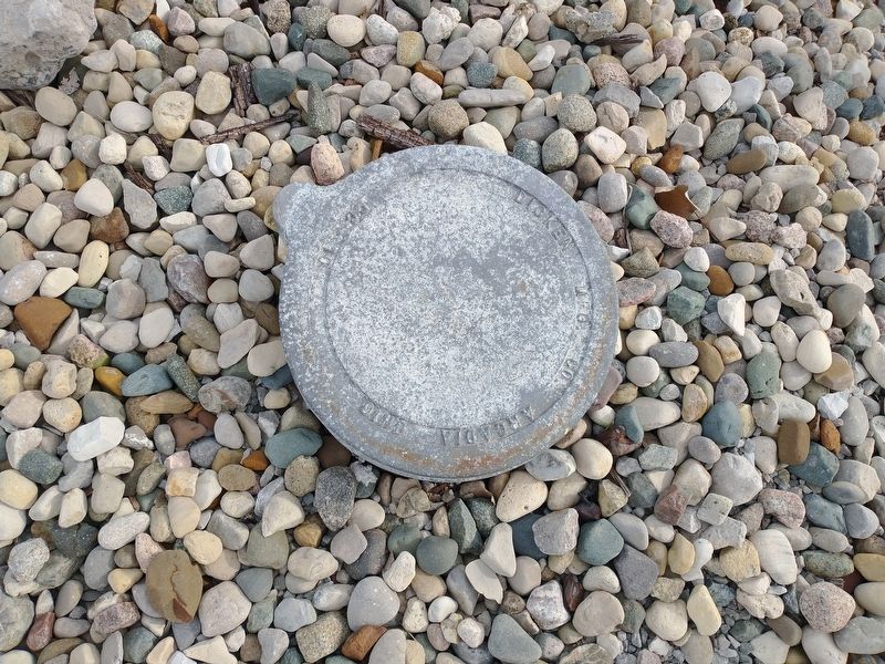 The Last Existing Well Marker. Click for full size. The Last Existing Well Marker image. Click for full size.