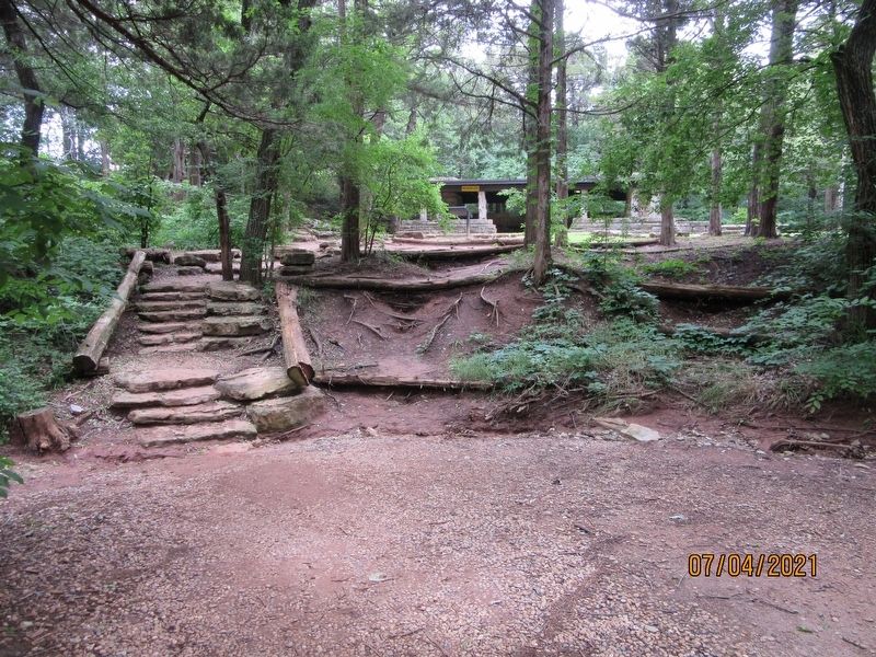 Springing to Life Picnic Shelter. Click for full size. Springing to Life Picnic Shelter image. Click for full size.