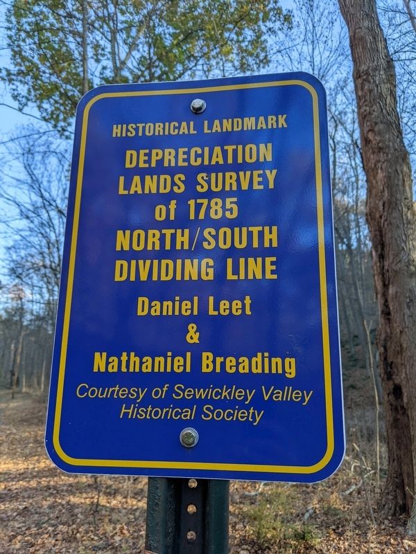 Depreciation Lands Survey Marker image. Click for full size.