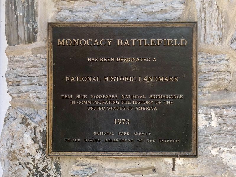 Plaque Affixed to Gambrill Mill image. Click for full size.
