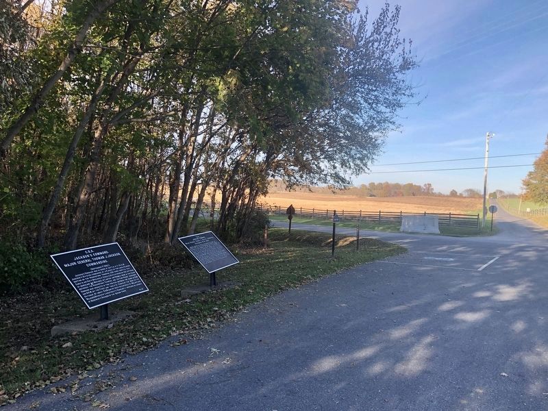 Confederate Tablets near the Dunker Church. Click for full size. Confederate Tablets near the Dunker Church image. Click for full size.