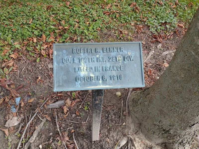 Robert R. Benner Marker image. Click for full size.