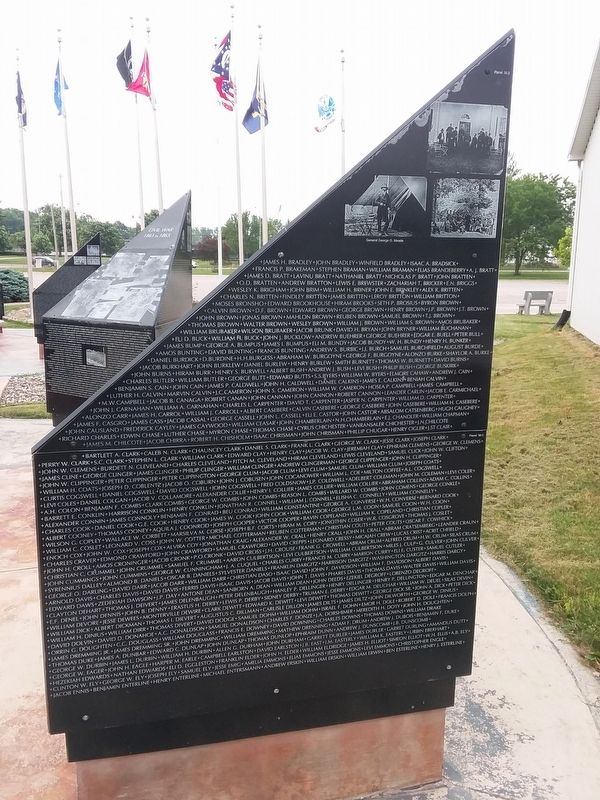 Williams County Civil War Memorial image. Click for full size.