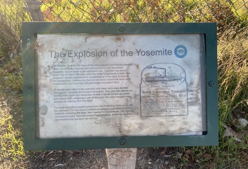 The Explosion of the Yosemite Marker image. Click for full size.