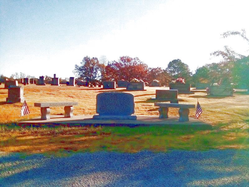 History of Sardis Cemetery Marker image. Click for full size.