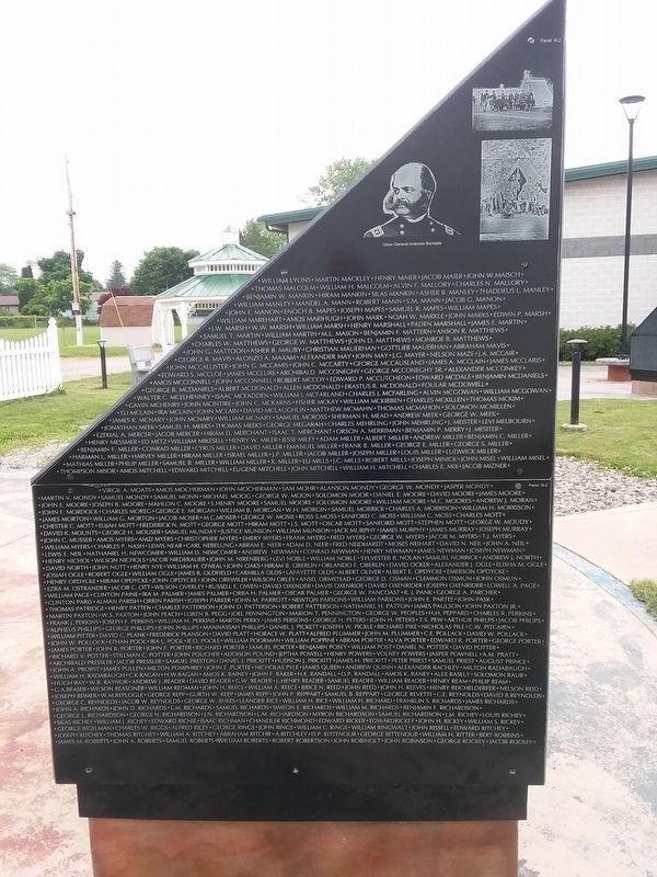 Williams County Civil War Memorial. Click for full size. Williams County Civil War Memorial image. Click for full size.